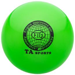 Мяч для художественной гимнастики RGB-101, 19 см, зеленый